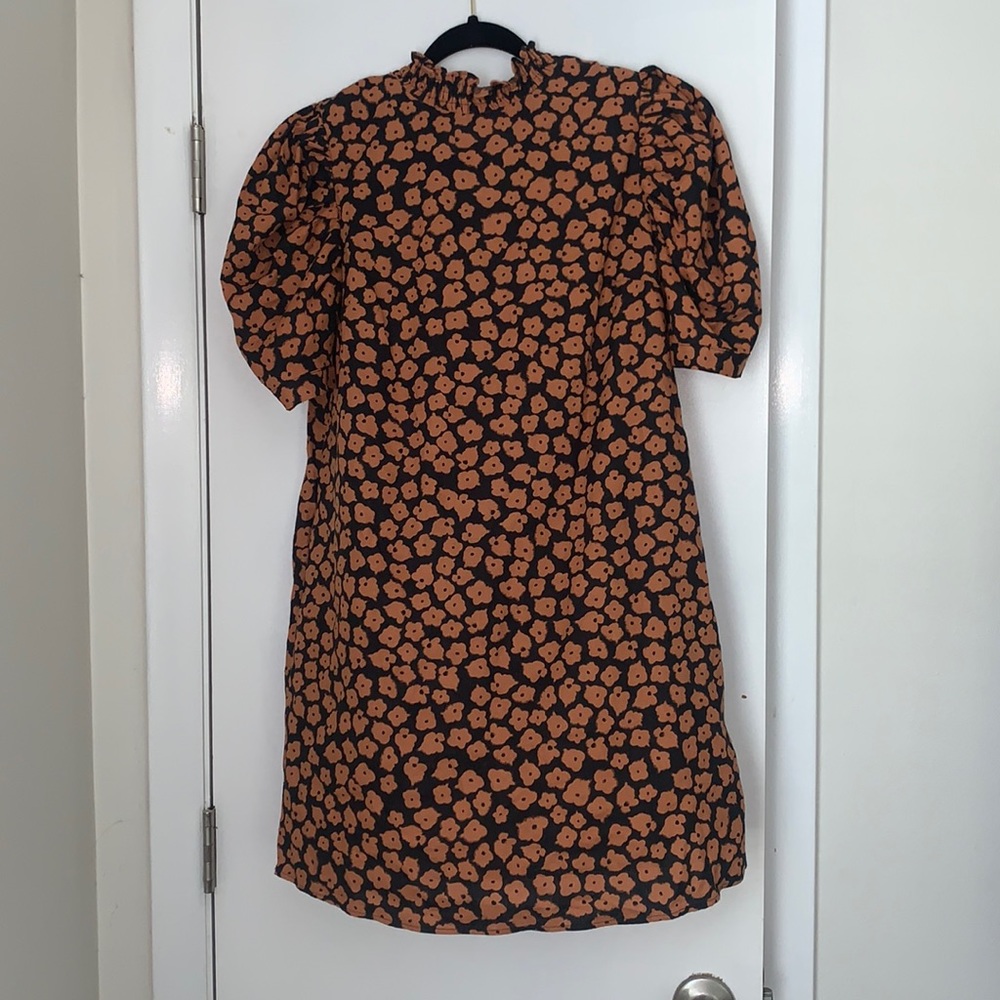 Printed Shift Dress